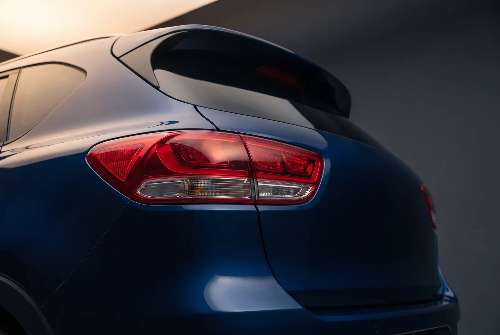Detail van een Ssangyong Korando